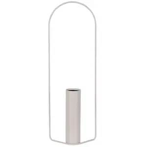 Vase ITAC - A5 gris argile - cylindrique Fermob pas cher