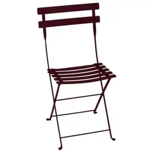 Chaise de jardin Fermob Bistro cerise noire H.82 cm pas cher