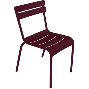 Fermob - Chaise empilable Luxembourg - Violet - Aluminium laqué - Desi... pas cher