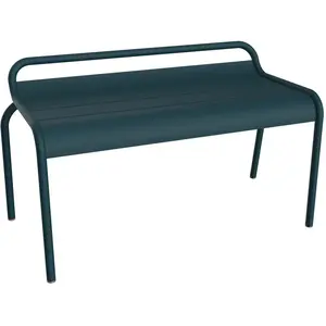 Banc Compact LUXEMBOURG - 21 bleu acapulco Fermob pas cher