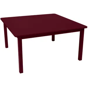 Comparateur de prix : Table Carrée 143 x 143 cm Craft en Acier FERMOB  Métal