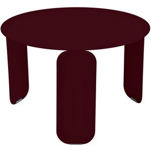 Table Bebop ronde - B9 cerise noire - Ø 60 cm Fermob