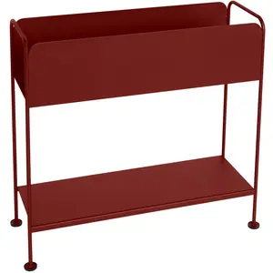 Fermob - Cache-pot Picolino - Rouge - Acier - Designer Studio Fermob pas cher