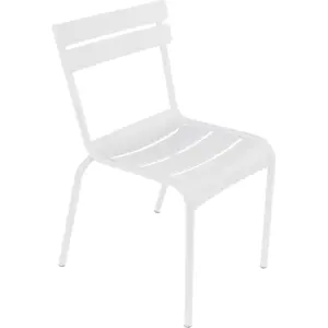 Lot de 2 Chaises Empilables Luxembourg en Aluminium FERMOB Métal pas cher
