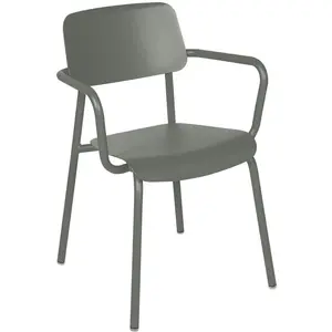 Fermob - Fauteuil empilable Studie - Vert - Aluminium - Designer Trist... pas cher