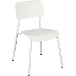 Fermob - Chaise empilable Studie - Gris - Aluminium - Designer Tristan... pas cher