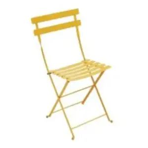 Chaise pliante BISTRO 42x38x82cm Miel FERMOB pas cher