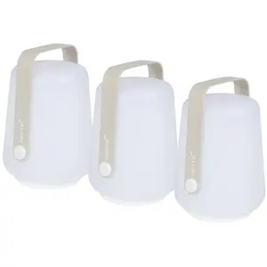 Fermob BALAD-Lot de 3 Lampes nomades LED d'extérieur H12cm