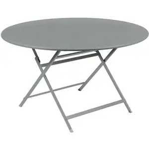 Fermob - Table pliante Caractère - Gris - Acier peint - Designer Studio Fermob pas cher