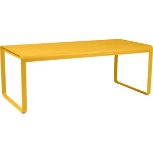 Table Rectangulaire 196 x 90 cm Bellevie en Aluminium FERMOB Métal pas cher