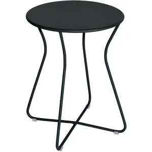 Fermob - Tabouret Cocotte - Noir - Acier - Designer Studio Fermob