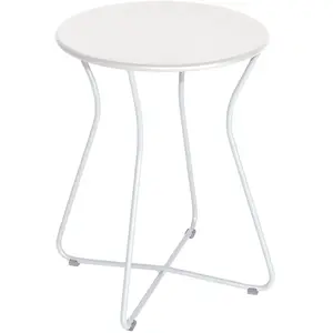 Fermob - Tabouret Cocotte - Blanc - Acier - Designer Studio Fermob pas cher