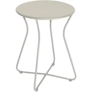 Fermob - Tabouret Cocotte - Gris - Acier - Designer Studio Fermob pas cher