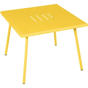 Fermob - Table basse Monceau - Jaune - Acier peint - Designer Studio F...Vendu parmade-in-design