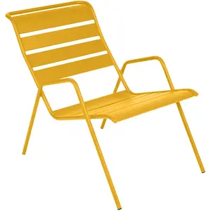 Fermob - Fauteuil empilable Monceau - Jaune - Acier peint - Designer S... pas cher