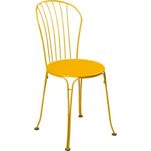 Lot de 2 Chaises Empilables Opéra+ en Acier FERMOB Métal pas cher