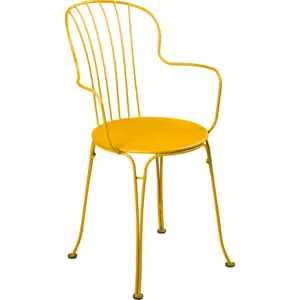 Lot de 2 Fauteuils Empilables Opéra+ en Acier FERMOB Métal pas cher