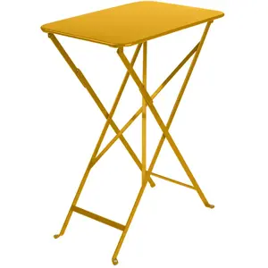 Table Rectangulaire Pliante 57 x 37 cm Bistro en Acier FERMOB Métal pas cher