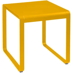 Table BELLEVIE - C6 Miel structure - 74 x 80 cm Fermob pas cher