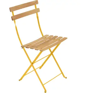 Chaise pliante BISTRO Naturel - C6 Miel structure Fermob pas cher