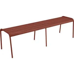 Fermob - Banc Monceau - Marron - Acier peint - Designer Studio Fermob pas cher