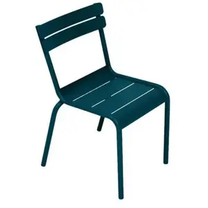 Chaise enfant LUXEMBOURG - 21 bleu acapulco Fermob pas cher
