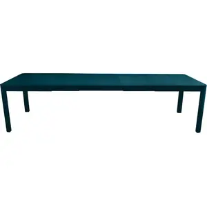 Fermob - Table rectangulaire Ribambelle - Bleu - Aluminium - Designer Studio Fermob