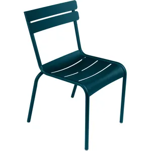 Lot de 2 Chaises Empilables Luxembourg en Aluminium FERMOB Métal pas cher