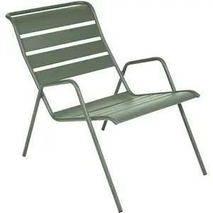 Fermob - Fauteuil empilable Monceau - Vert - Acier peint - Designer Fr... pas cher