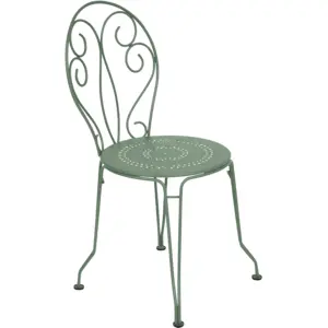 Lot de 2 Chaises Empilables Montmartre en Acier FERMOB Métal pas cher
