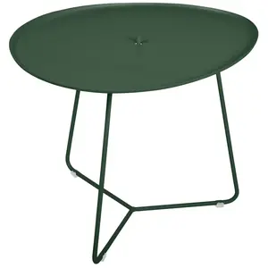 Table d'appoint Cocotte - 02 vert cèdre Fermob pas cher