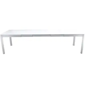 Table Rectangulaire Extensible 149/299 x 100 cm Ribambelle en Aluminium FERMOB  Métal