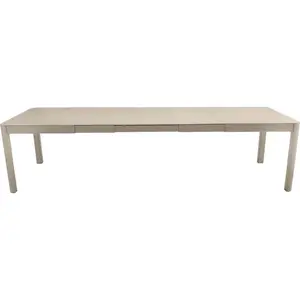 Table Rectangulaire Extensible 149/299 x 100 cm Ribambelle en Aluminium FERMOB  Métal