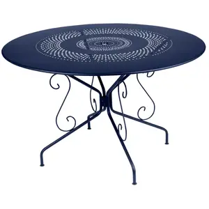 Table Ronde Ø117 cm Montmartre en Acier FERMOB Métal pas cher