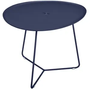 Table Basse Plateau Amovible Cocotte en Acier et Aluminium FERMOB Mét... pas cher