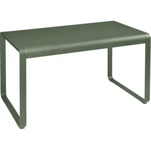 Fermob - Table rectangulaire Bellevie - Vert - Aluminium - Designer Pa... pas cher