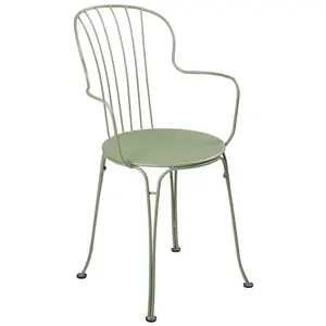 Lot de 2 Fauteuils Empilables Opéra+ en Acier FERMOB Métal pas cher