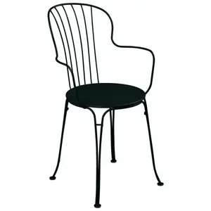 Lot de 2 Fauteuils Empilables Opéra+ en Acier FERMOB Métal pas cher
