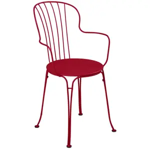 Lot de 2 Fauteuils Empilables Opéra+ en Acier FERMOB Métal pas cher