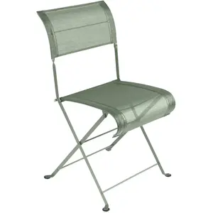 Fermob - Chaise pliante Dune - Vert - Toile polyester - Designer Pasca... pas cher