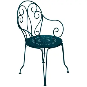 Lot de 2 Fauteuils Empilables Montmartre en Acier FERMOB Métal pas cher