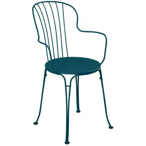 Lot de 2 Fauteuils Empilables Opéra+ en Acier FERMOB Métal pas cher