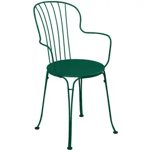 Lot de 2 Fauteuils Empilables Opéra+ en Acier FERMOB Métal pas cher