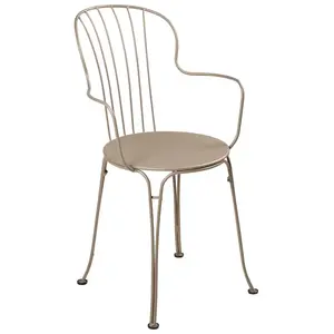 Lot de 2 Fauteuils Empilables Opéra+ en Acier FERMOB Métal pas cher