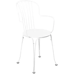 Lot de 2 Fauteuils Empilables Opéra+ en Acier FERMOB Métal pas cher