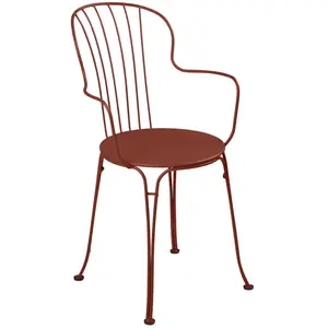 Lot de 2 Fauteuils Empilables Opéra+ en Acier FERMOB  Métal pas cher