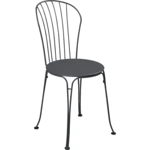 Lot de 2 Chaises Empilables Opéra+ en Acier FERMOB Métal pas cher
