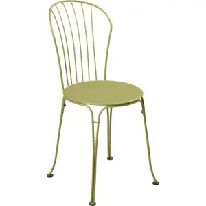 Lot de 2 Chaises Empilables Opéra+ en Acier FERMOB Métal pas cher