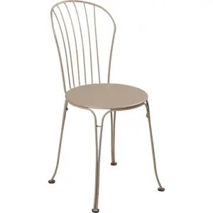 Lot de 2 Chaises Empilables Opéra+ en Acier FERMOB Métal pas cher