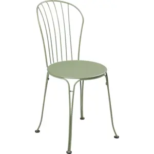 Lot de 2 Chaises Empilables Opéra+ en Acier FERMOB Métal pas cher